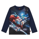 LEGO T-shirt DONKERBLAUW (LWTAFFY 709 - Maat 104) LEGO T-shirt DONKERBLAUW (LWTAFFY 709 - Maat 104)