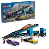 LEGO 60408 Car Transporter Truck with Sports Cars