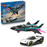 LEGO 60489 Straalvliegtuig VS. Sportauto