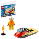 LEGO 30368 Brandweer Waterscooter (Polybag) LEGO 30368 Brandweer Waterscooter (Polybag)
