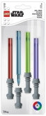 LEGO 4 Gelpennen Star Wars Lichtzwaard