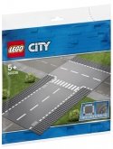 LEGO 60236 Grondplaten met Rechte en T-Splitsing