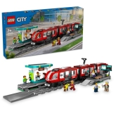 LEGO 60423 Stadstram en Station