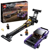 LEGO 76904 Mopar Dodge SRT Top Fuel Dragster and 1970 Dodge Chal