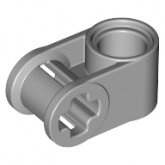 LEGO As en  Pin Connector 2L LICHTGRIJS (100 stuks)