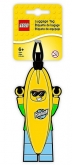 LEGO Bagage Label Man in Bananenpak LEGO Bagage Label Man in Bananenpak