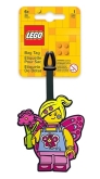 LEGO Bagage Label Vlindermeisje LEGO Bagage Label Vlindermeisje