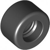 LEGO Band 14mm D.x 9mm Slicks ZWART (100 stuks) LEGO Band 14mm D.x 9mm Slicks ZWART (100 stuks)