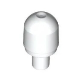 LEGO Bar 1x1 Round WHITE (100 pcs)
