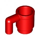 LEGO Beker ROOD (100 stuks)
