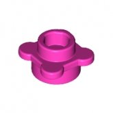 LEGO Bloem 1x1 met 4 Bladeren DONKERROZE (100 stuks) LEGO Bloem 1x1 met 4 Bladeren DONKERROZE (100 stuks)
