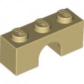 LEGO Boog 1x3 BEIGE (100 stuks) LEGO Boog 1x3 BEIGE (100 stuks)