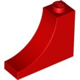 LEGO Boog 1x3x2 Inverted ROOD (100 stuks) LEGO Boog 1x3x2 Inverted ROOD (100 stuks)