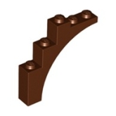 LEGO Bow 1x5x4 BROWN (100 pcs) LEGO Bow 1x5x4 BROWN (100 pcs)