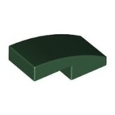 LEGO Slope Curved 2x1 DARK GREEN (100 pcs) LEGO Slope Curved 2x1 DARK GREEN (100 pcs)