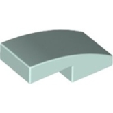 LEGO Boog 2x1 LICHTAQUA (100 stuks)