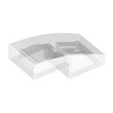 LEGO Boog 2x1 TRANSPARANT (100 stuks) LEGO Boog 2x1 TRANSPARANT (100 stuks)