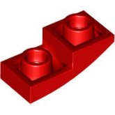LEGO Boog 2x1 Inverted ROOD (100 stuks) LEGO Boog 2x1 Inverted ROOD (100 stuks)