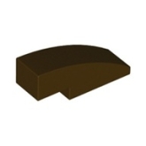LEGO  Slope 3x1 Curved DARK BROWN (100 pieces) LEGO  Slope 3x1 Curved DARK BROWN (100 pieces)