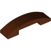 LEGO Boog 4x1 Dubbel BRUIN (100 stuks) LEGO Boog 4x1 Dubbel BRUIN (100 stuks)