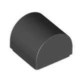 LEGO Boog 1x1 Dubbel ZWART (100 stuks) LEGO Boog 1x1 Dubbel ZWART (100 stuks)