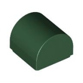 LEGO Boog 1x1 Dubbel DONKERGROEN (100 stuks) LEGO Boog 1x1 Dubbel DONKERGROEN (100 stuks)