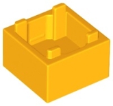 LEGO Box 2x2x1 OKERGEEL (10 stuks) LEGO Box 2x2x1 OKERGEEL (10 stuks)