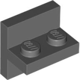 LEGO Bracket 2x2 - 1x2 Center DONKERGRIJS (100 stuks) LEGO Bracket 2x2 - 1x2 Center DONKERGRIJS (100 stuks)
