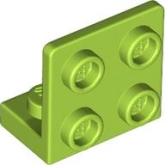 LEGO Bracket Inverted 1x2 - 2x2 LIMEGROEN (100 stuks) LEGO Bracket Inverted 1x2 - 2x2 LIMEGROEN (100 stuks)