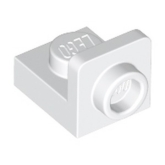 LEGO Bracket Inverted 1x1 - 1x1 WIT (100 stuks)