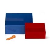LEGO Brick Scooper Set BLAUW-ROOD LEGO Brick Scooper Set BLAUW-ROOD