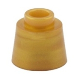 LEGO Cone 1x1 Fez GOUDKLEURIG (100 stuks) LEGO Cone 1x1 Fez GOUDKLEURIG (100 stuks)