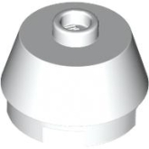 LEGO Cone 2x2 Afgeknot WIT (100 stuks) LEGO Cone 2x2 Afgeknot WIT (100 stuks)