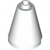 LEGO Cone 2x2x2 WIT (100 stuks) LEGO Cone 2x2x2 WIT (100 stuks)