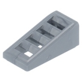 LEGO Dakpan 18 2x1x2/3 met Rooster ZILVERKLEURIG (100 stuks) LEGO Dakpan 18 2x1x2/3 met Rooster ZILVERKLEURIG (100 stuks)