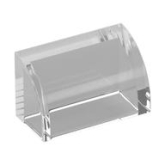 LEGO Dakpan 1x2 Gebogen TRANSPARANT (100 stuks) LEGO Dakpan 1x2 Gebogen TRANSPARANT (100 stuks)