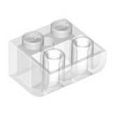 LEGO Dakpan 2x2 Gebogen Inverted TRANSPARANT (100 stuks) LEGO Dakpan 2x2 Gebogen Inverted TRANSPARANT (100 stuks)