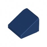 LEGO Dakpan 30 1x1 DONKERBLAUW (100 stuks)