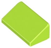 LEGO Dakpan 30 1x2 LIMEGROEN (100 stuks) LEGO Dakpan 30 1x2 LIMEGROEN (100 stuks)