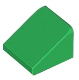 LEGO Dakpan 30 1x1 GROEN (100 stuks) LEGO Dakpan 30 1x1 GROEN (100 stuks)