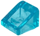 LEGO Dakpan 30 1x1 TRANSPARANT LICHTBLAUW (100 stuks) LEGO Dakpan 30 1x1 TRANSPARANT LICHTBLAUW (100 stuks)