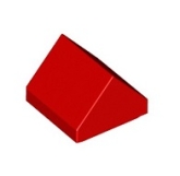 LEGO Dakpan 45 1x1 Dubbel ROOD (100 stuks) LEGO Dakpan 45 1x1 Dubbel ROOD (100 stuks)