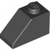 LEGO Dakpan 45 2x1 ZWART (100 stuks) LEGO Dakpan 45 2x1 ZWART (100 stuks)