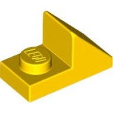 LEGO Dakpan 45 2x1 met 2/3 Cutout GEEL (100 stuks) LEGO Dakpan 45 2x1 met 2/3 Cutout GEEL (100 stuks)