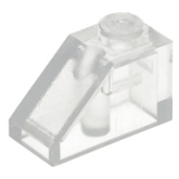 LEGO Dakpan 45 2x1 TRANSPARANT (100 stuks) LEGO Dakpan 45 2x1 TRANSPARANT (100 stuks)