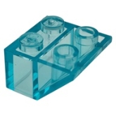 LEGO Slope 45 2x2 Inverted TRANS-LIGHT BLUE (100 pcs) LEGO Slope 45 2x2 Inverted TRANS-LIGHT BLUE (100 pcs)