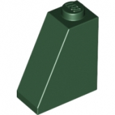 LEGO Dakpan 65 2x1x2 DONKERGROEN (100 stuks) LEGO Dakpan 65 2x1x2 DONKERGROEN (100 stuks)