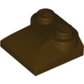 LEGO Dakpan 2x2 Gebogen 2 Noppen DONKERBRUIN (100 stuks) LEGO Dakpan 2x2 Gebogen 2 Noppen DONKERBRUIN (100 stuks)
