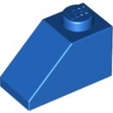LEGO Dakpan 45 2x1 BLAUW (100 stuks)