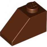 LEGO Dakpan 45 2x1 BRUIN (100 stuks) LEGO Dakpan 45 2x1 BRUIN (100 stuks)